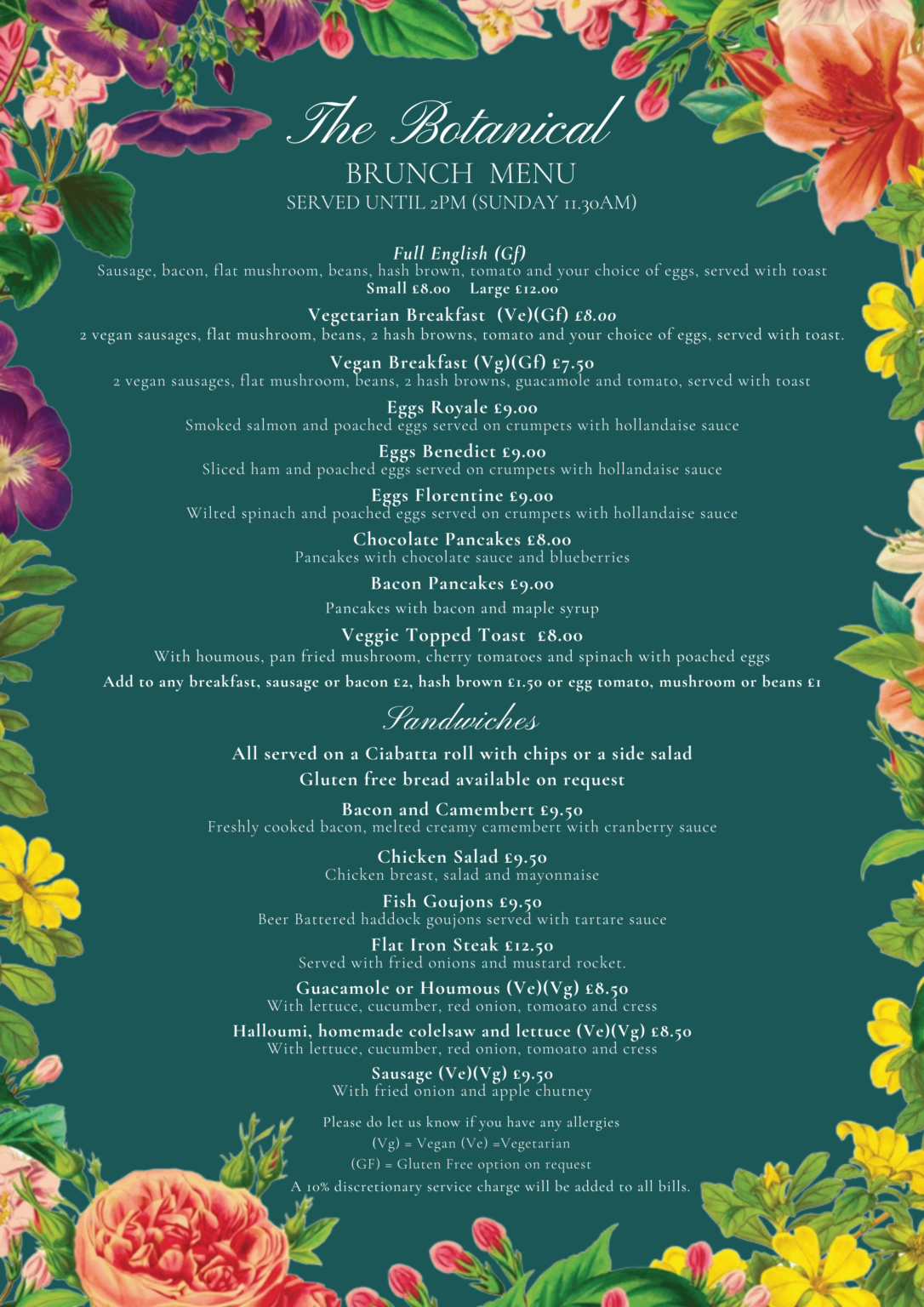 brunch-menu-the-botanical-port-solent