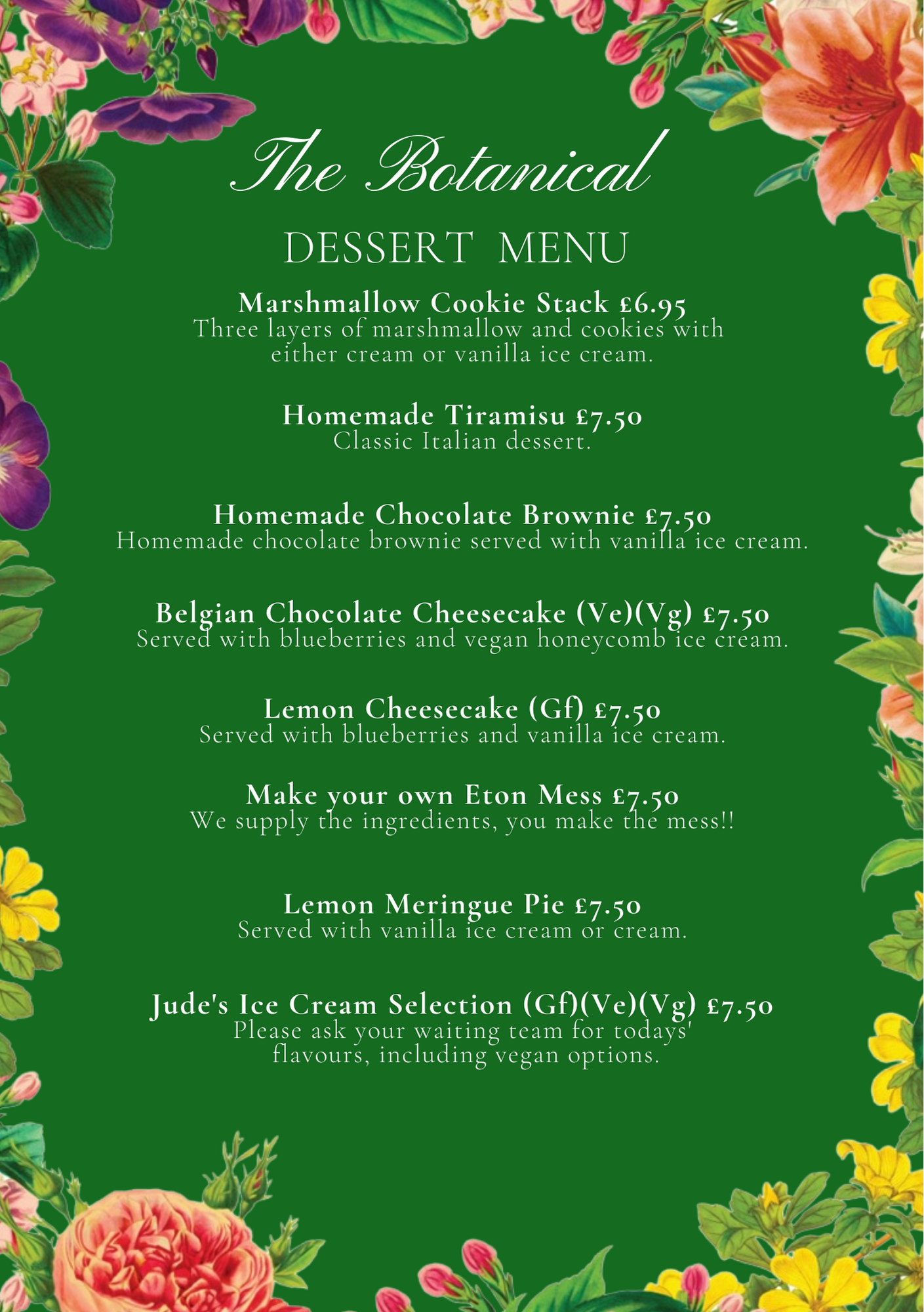 dessert-menu-the-botanical-port-solent